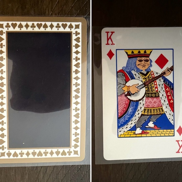 Tiffany Playing Cards with King Design - Picture 1 of 4